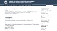 Desktop Screenshot of hki.uni-koeln.de