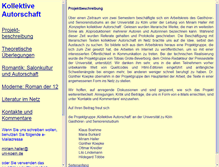 Tablet Screenshot of kollektiveautorschaft.uni-koeln.de