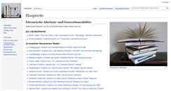Desktop Screenshot of literarischealtersbilder.uni-koeln.de
