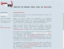 Tablet Screenshot of db.genderinn.uni-koeln.de