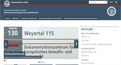 Desktop Screenshot of legalprofession.uni-koeln.de