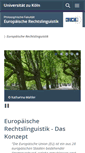 Mobile Screenshot of erl.phil-fak.uni-koeln.de