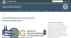 Desktop Screenshot of genosem.uni-koeln.de