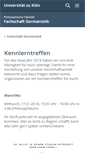 Mobile Screenshot of fs-germanistik.phil-fak.uni-koeln.de