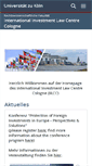 Mobile Screenshot of iilcc.uni-koeln.de