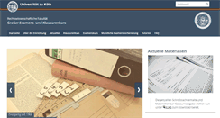 Desktop Screenshot of klausurenkurs.uni-koeln.de