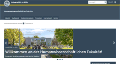 Desktop Screenshot of hfwebrzk.hf.uni-koeln.de