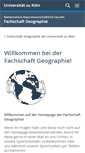 Mobile Screenshot of fs-geographie.uni-koeln.de