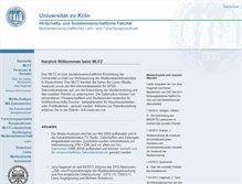 Tablet Screenshot of mlfz.uni-koeln.de