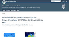 Desktop Screenshot of eurad.uni-koeln.de