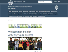Tablet Screenshot of catalysis.uni-koeln.de