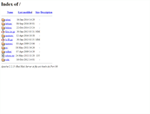 Tablet Screenshot of ftp.uni-koeln.de
