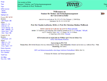 Tablet Screenshot of mtm.uni-koeln.de