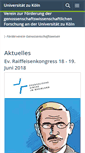 Mobile Screenshot of foerderverein-geno.uni-koeln.de